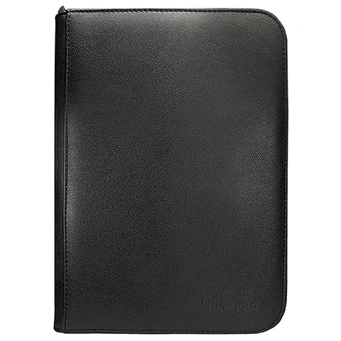 Vivid 4-Pocket Zippered PRO-Binder: Black 3 Vivid 4-Pocket Zippered PRO-Binder: Black