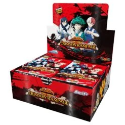My Hero Academia CCG: Series 2 Crimson Rampage Booster Box (24)