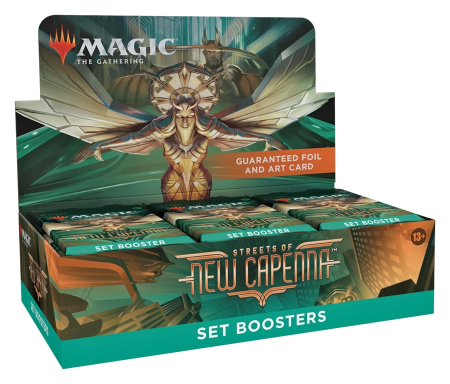 Magic The Gathering CCG: Streets Of New Capenna Set Booster Box Display (30) 3 Magic The Gathering CCG: Streets Of New Capenna Set Booster Box Display (30)