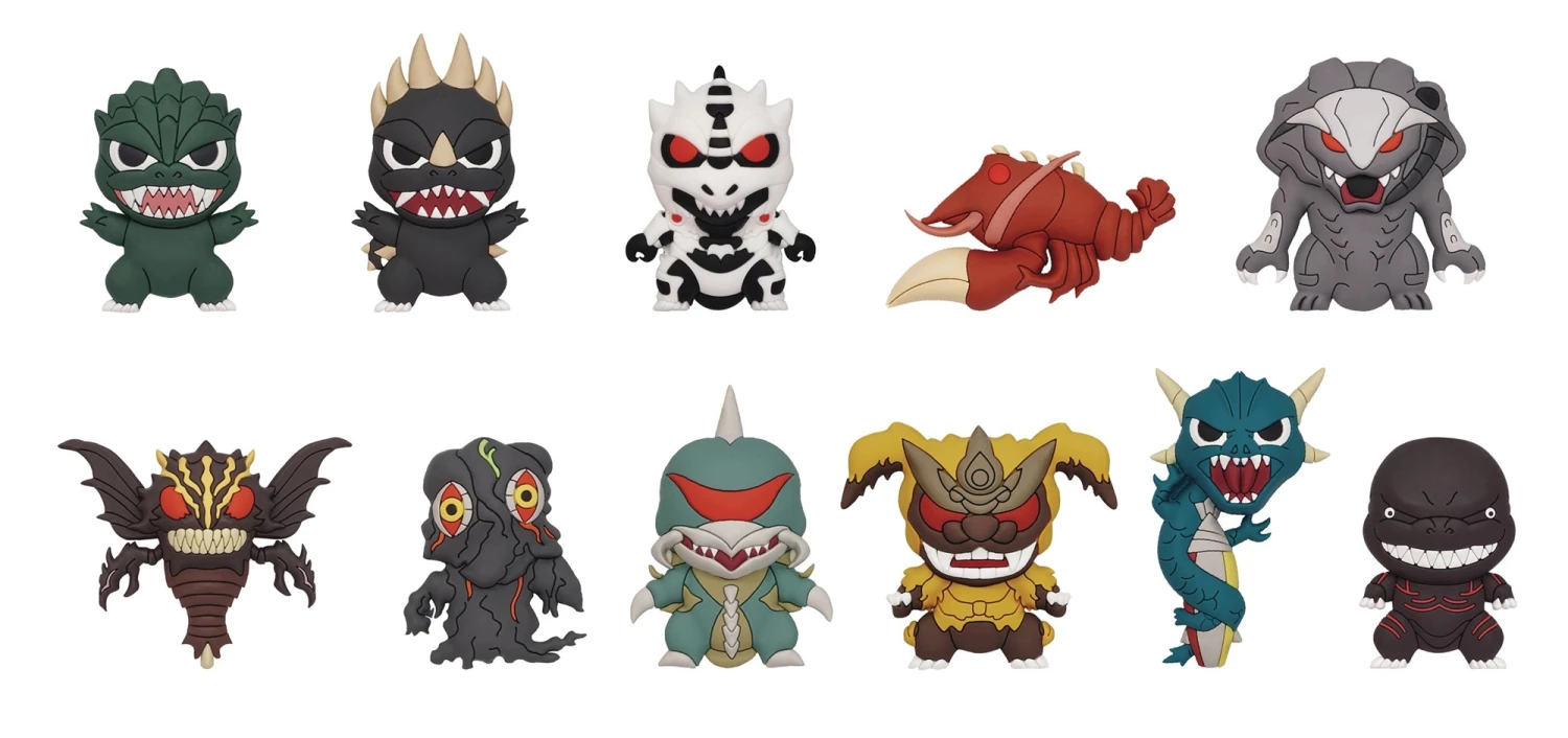 Godzilla Classic Series 3 Foam Bag Clip Blind Mystery Bag 3 Godzilla Classic Series 3 Foam Bag Clip Blind Mystery Bag