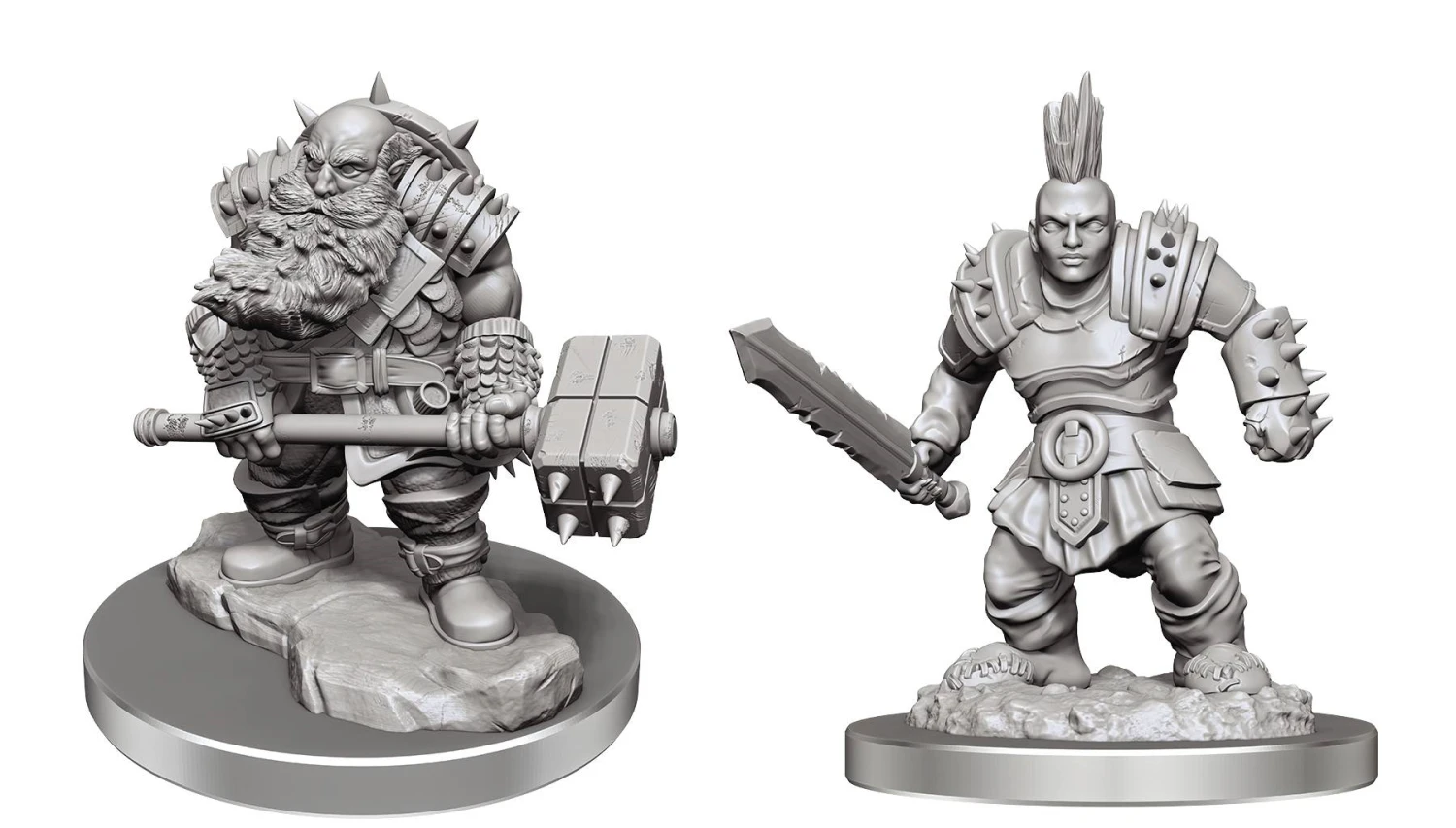 Nolzur's Marvelous Unpainted Miniatures: W18 Duergar Fighters 3 Nolzur's Marvelous Unpainted Miniatures: W18 Duergar Fighters