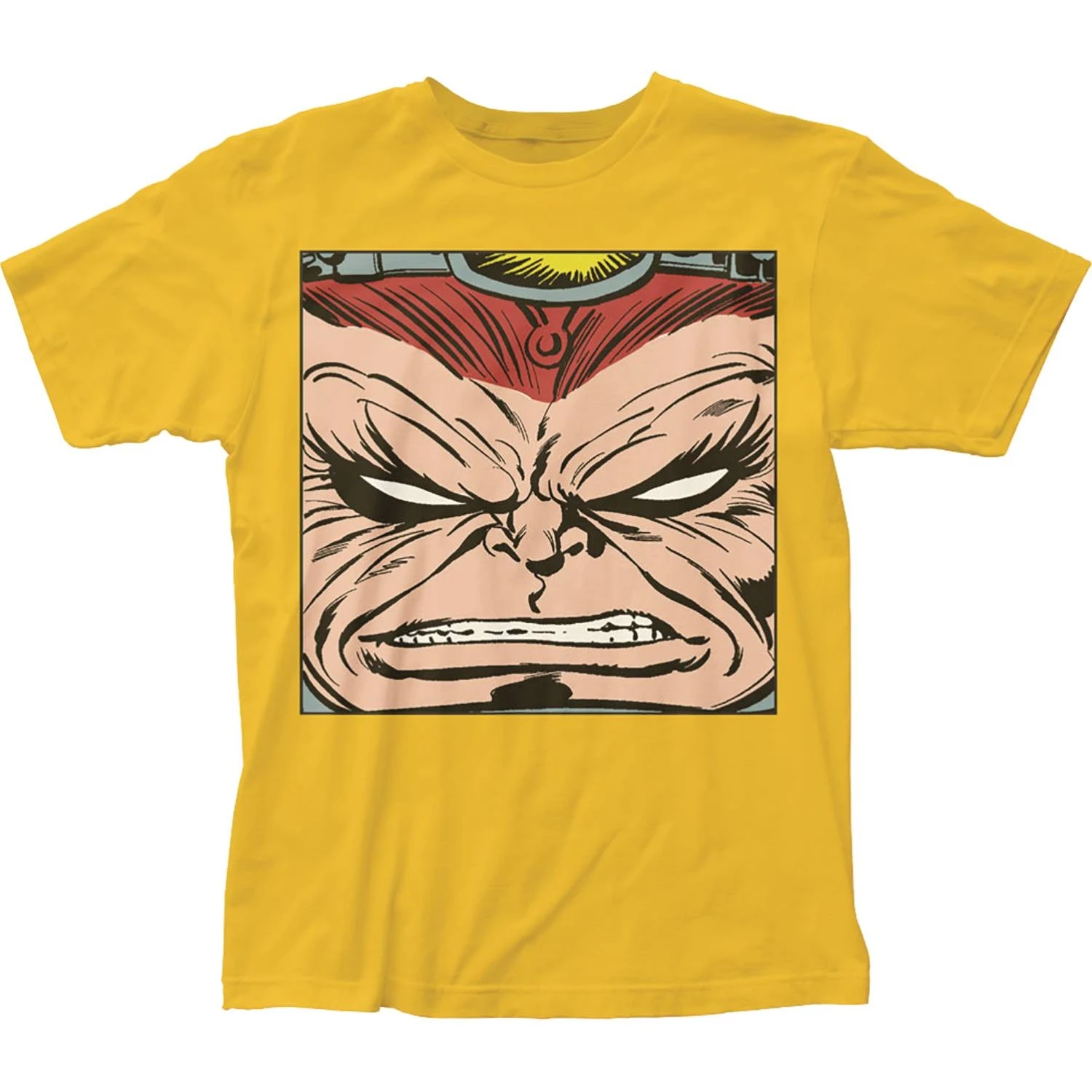 Modok Face Yellow T-Shirt 3 Modok Face Yellow T-Shirt