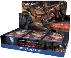 Commander Legends: Battle For Baldur's Gate Set Booster Box Display (18) - Magic The Gathering CCG