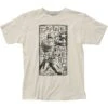 Captain America Woodcut White T-Shirt