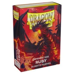 Dragon Shields Mini-Sleeves: Matte Ruby (60)