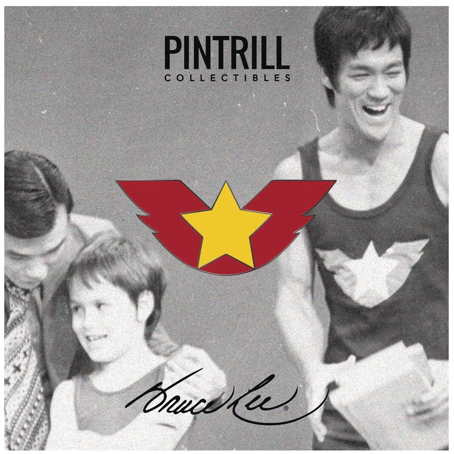 Bruce Lee Emblem Enamel Pin 3 Bruce Lee Emblem Enamel Pin