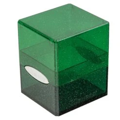 Satin Cube: Glitter Green