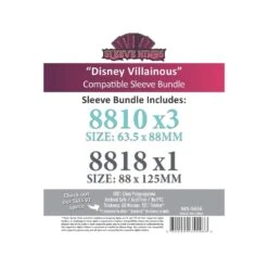 Sleeve Bundle: Disney Villainous