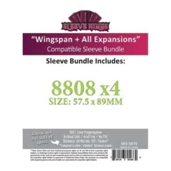Sleeve Bundle: Wingspan And Expansions