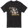 Demon Slayer: Hashira Tengen Uzui Black T-Shirt -Atomicempire Outlet 032354357514 big