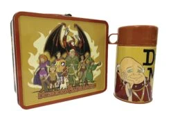 Dungeons And Dragons Animated Series Tin Titans Lunchbox And Beverage Container