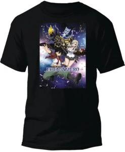 Edens Zero Main Characters Black T-Shirt
