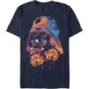 Star Wars: Color Melted Vader Black T-Shirt -Atomicempire Outlet 032465599972 big