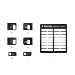 Stat Tokens - World Of Tanks: Miniatures Game