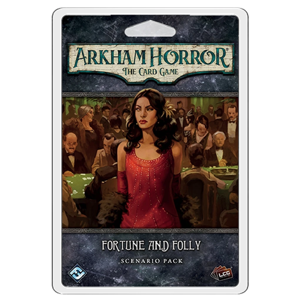 Arkham Horror LCG: Fortune And Folly Scenario Pack 3 Arkham Horror LCG: Fortune And Folly Scenario Pack