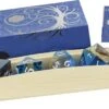 Wood Resin RPG Dice Set (7): Sapphire Grove -Atomicempire Outlet 032676461964 big