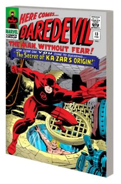 Mighty Marvel Masterworks: Daredevil Vol 2 - Alone Against The Underworld (Kirby Cover)