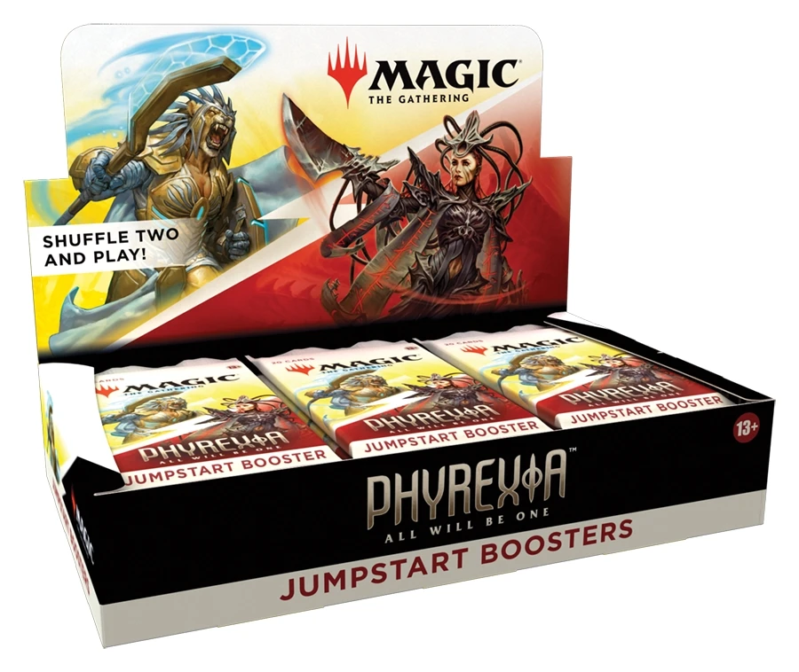 Phyrexia: All Will Be One Jumpstart Booster Box (18) - Magic The Gathering CCG 3 Phyrexia: All Will Be One Jumpstart Booster Box (18) - Magic The Gathering CCG