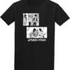 Attack On Titan: Eren Mikasa Armin Black T-Shirt