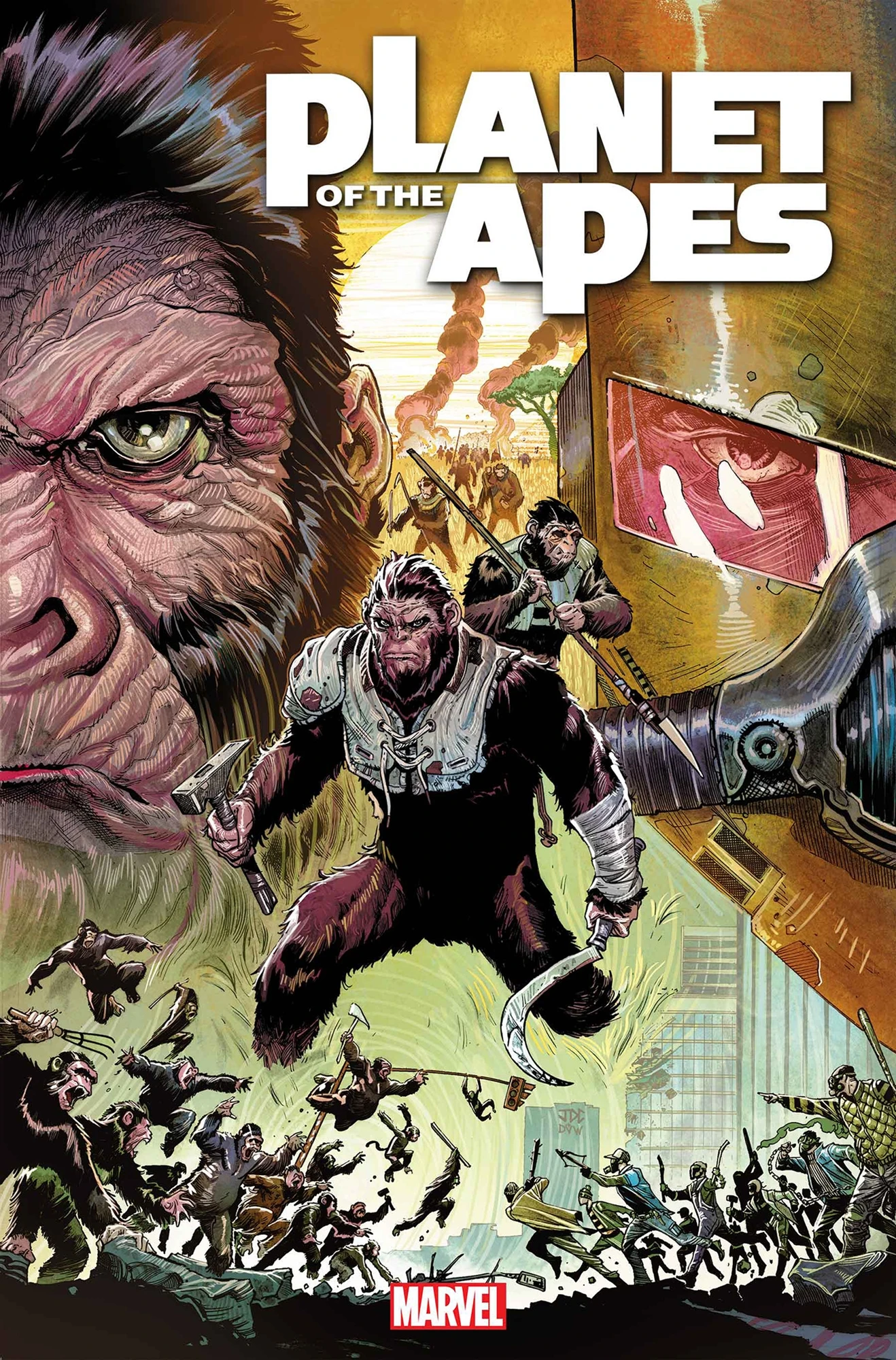 Planet Of The Apes (2023) #1 By Cassara Poster 3 Planet Of The Apes (2023) #1 By Cassara Poster