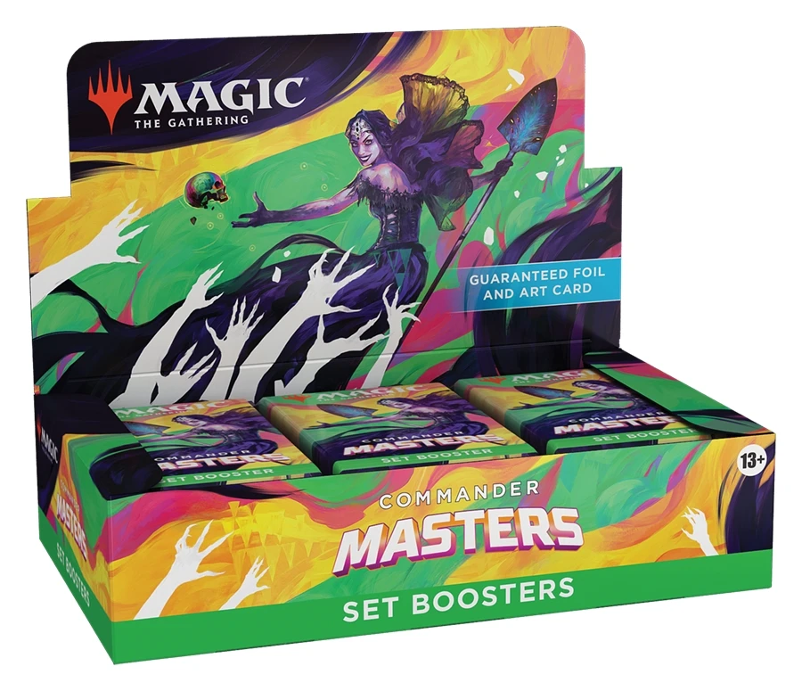 Commander Masters Set Booster Display (24) - Magic The Gathering CCG 3 Commander Masters Set Booster Display (24) - Magic The Gathering CCG