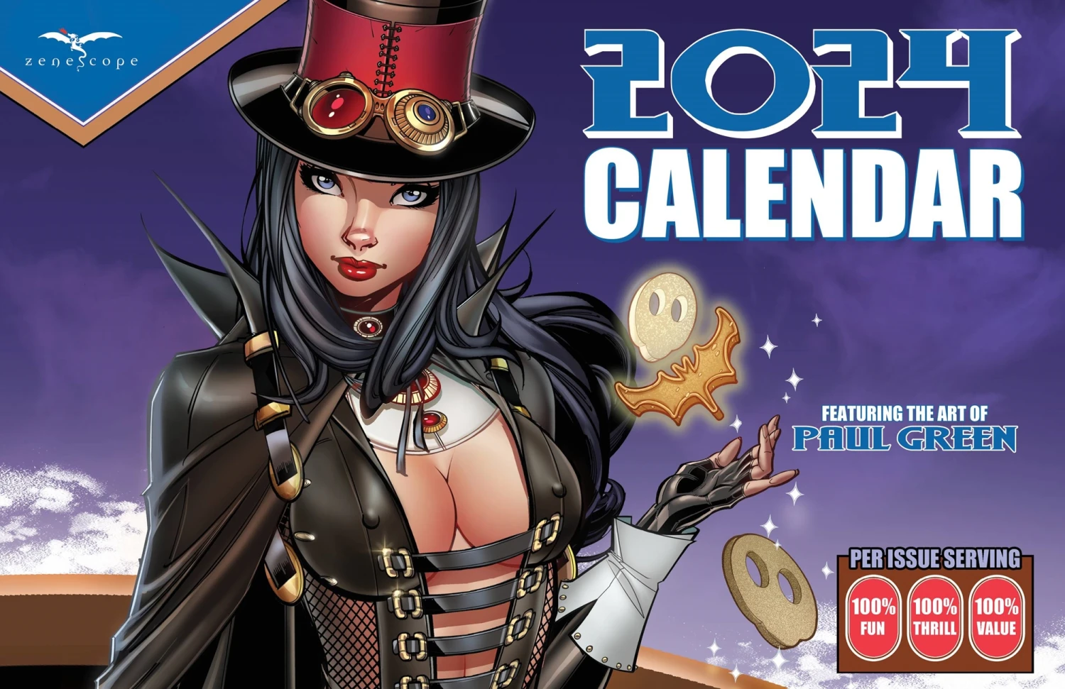 2024 Zenescope Entertainment Cereal Box Cosplay Calendar 3 2024 Zenescope Entertainment Cereal Box Cosplay Calendar