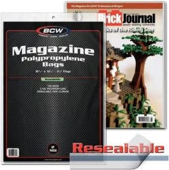 Resealable Magazine Bags (100)