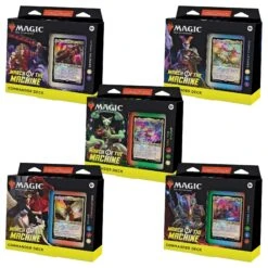 March Of The Machine Commander Deck Set (5) - Magic The Gathering CCG