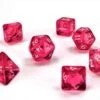 Translucent: Mini-Polyhedral Pink With White (7) -Atomicempire Outlet 033522888800 big