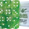 D6 Dice Set: Diffusion Slime Green 18mm (12) -Atomicempire Outlet 033576699205 big