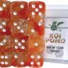D6 Dice Set: Diffusion Koi Pond 18mm (12) -Atomicempire Outlet 033577556373 big