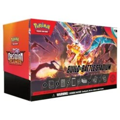 Scarlet And Violet: Obsidian Flames Build And Battle Stadium - Pokemon TCG