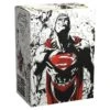 Dragon Shields: Matte Dual Art - Superman Core Red/White (100) -Atomicempire Outlet 033820537243 big