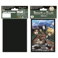 Trio Japanese Deck Protectors (60) - Attack On Titan