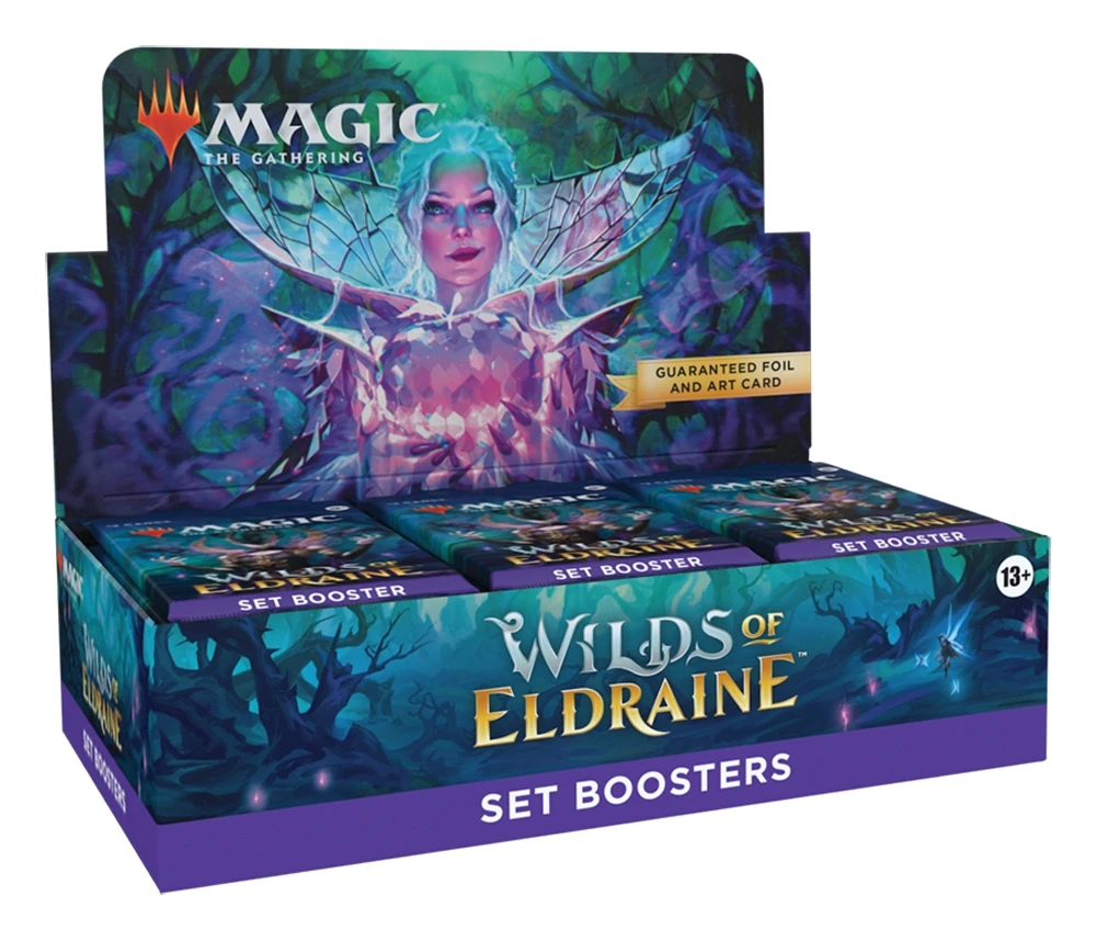 Wilds Of Eldraine Set Booster Box (30) - Magic The Gathering CCG 3 Wilds Of Eldraine Set Booster Box (30) - Magic The Gathering CCG