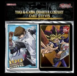 Yu-Gi-Oh! TCG: Yugi And Kaiba Quarter Century Card Sleeves Pack (100)