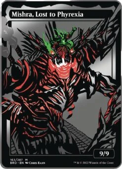 Brothers War Blackout Style Mishra XL AR Pin - Magic The Gathering