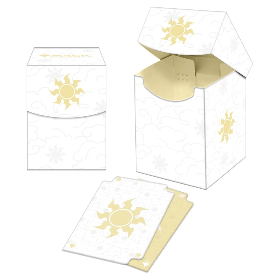 Mana 8 100+ Deck Box: Plains - Magic: The Gathering CCG 3 Mana 8 100+ Deck Box: Plains - Magic: The Gathering CCG