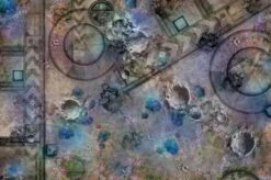 TerrainCrate: 6 Foot X 4 Foot Grim Battlefield Battle Mat