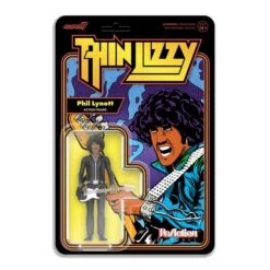 Phil Lynott (Black Leather) ReAction Figure - Thin Lizzy