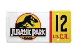 Dennis Nedry License Plate - Jurassic Park