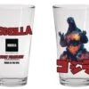 Toon Tumblers: Burning Godzilla Pint Glass -Atomicempire Outlet 034740838525 big