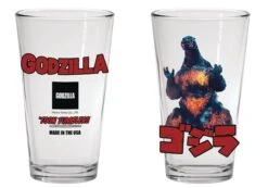 Toon Tumblers: Burning Godzilla Pint Glass