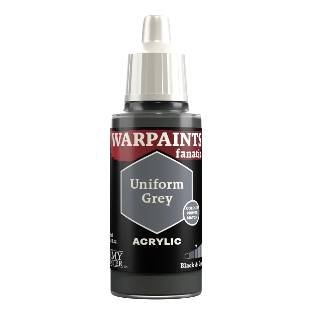 Warpaints Fanatic: Uniform Grey 18ml 3 Warpaints Fanatic: Uniform Grey 18ml