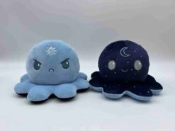 Day 'n' Nite Octopus 4 Inch Reversible Plushie