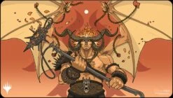 Rakdos, Patron Of Chaos Playmat - Murders At Karlov Manor