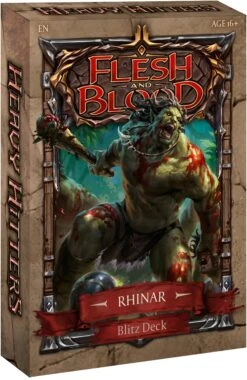 Rhinar Heavy Hitters Blitz Deck - Flesh And Blood TCG