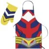 All Might Apron And Oven Mitt Set - My Hero Academia