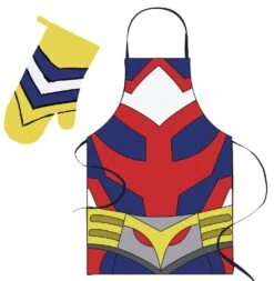All Might Apron And Oven Mitt Set - My Hero Academia