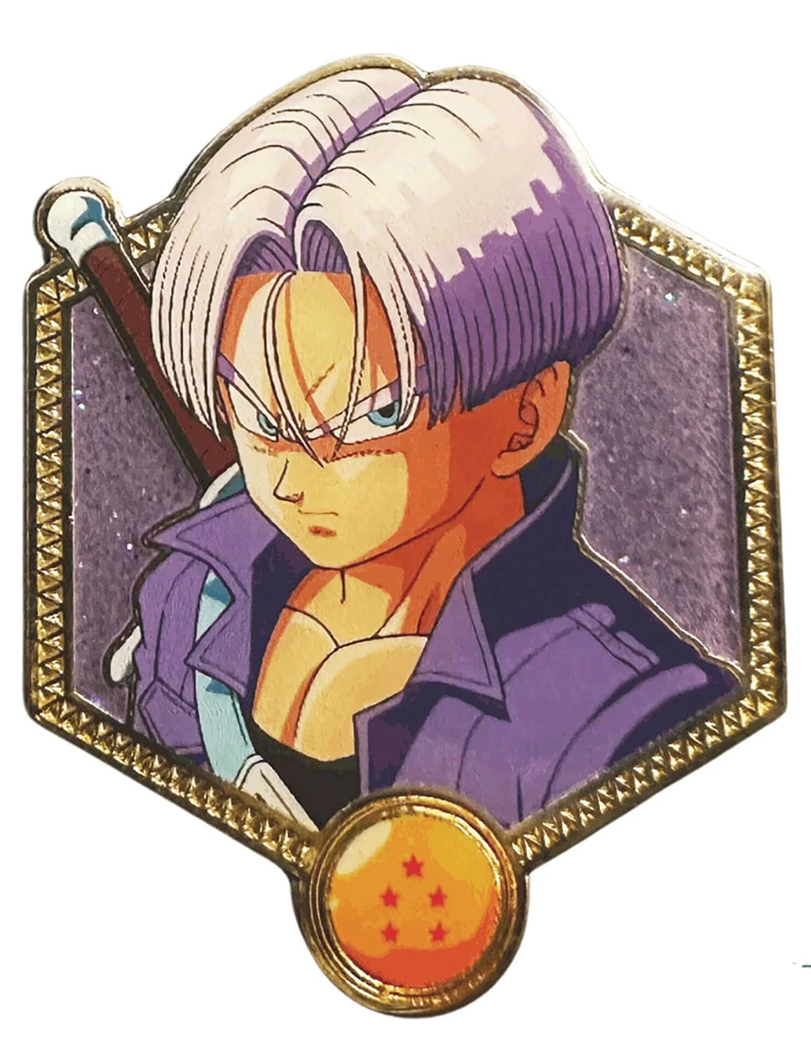 Future Trunks Golden Series 2 Pin - Dragon Ball Z 3 Future Trunks Golden Series 2 Pin - Dragon Ball Z